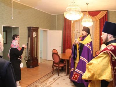 Епископ Питирим освятил помещение Союза композиторов
