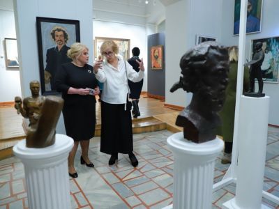 Закрытие юбилейной выставки Союза художников России Коми отделения